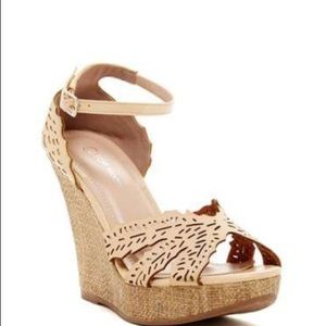 Top Moda Legend Wedge Sandal Size 7.5